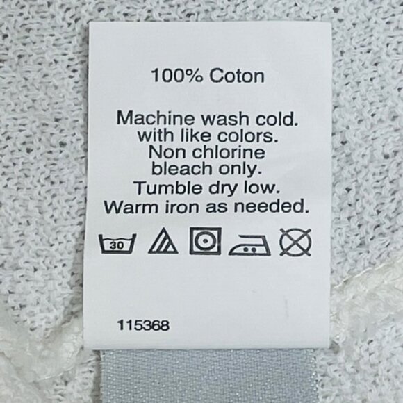 MADEWELL White Tie Waist Short Sleeve Top - Size Medium - Picture 5 of 5